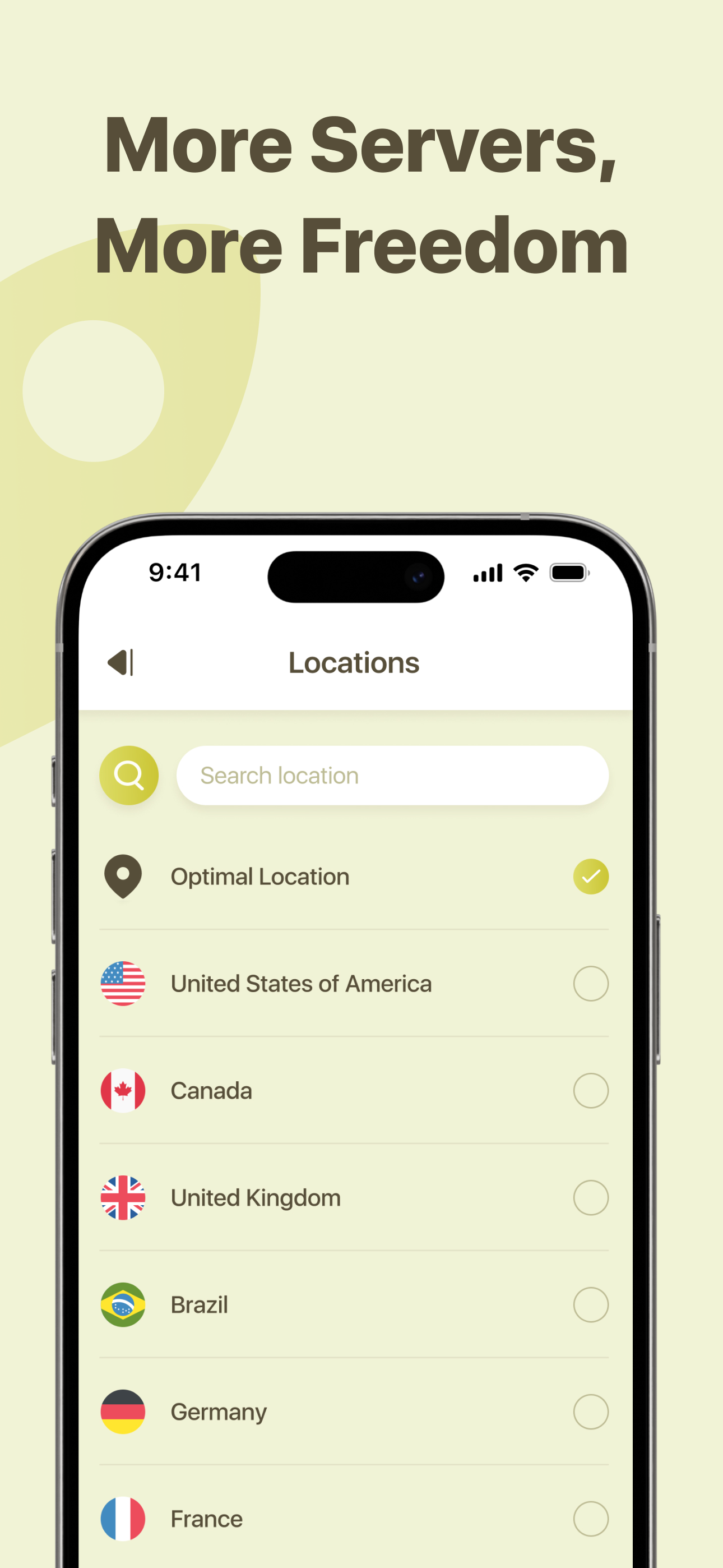 DefendVPN App Screenshot